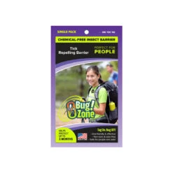 0Bug!Zone Flea & Tick Tag For Dogs -Pet Sales Store 0BugZoneTickTagforPeopleSinglePack