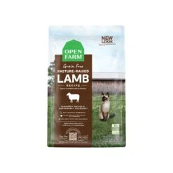 Open Farm Grain Free Cat Dry Food 24 Open Farm Grain Free Cat Dry Food -Pet Sales Store 12220 OF Cat PastureRaisedLamb 2LB Front