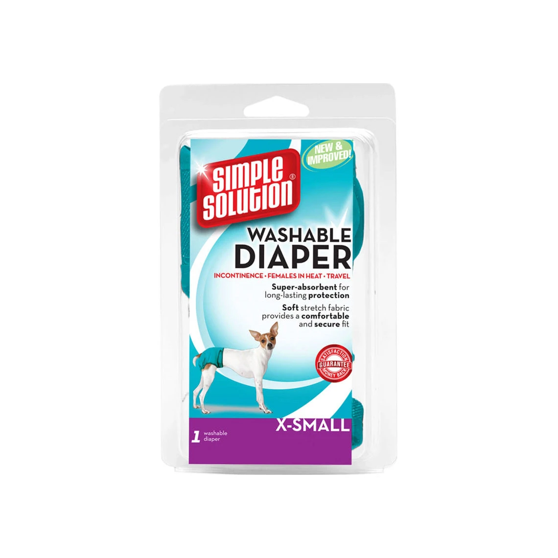 Simple Solution Diapers For Female And Incontinent Dogs 1 Simple Solution Diapers For Female And Incontinent Dogs