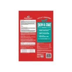 Stella & Chewy's Solutions Freeze-Dried Grain-Free Dog Food 15 Stella & Chewy's Solutions Freeze-Dried Grain-Free Dog Food -Pet Sales Store 13oz Stellaa Solutions Skin Coat Boost Lamb and Salmon Recipe Dinner Morsels BACK