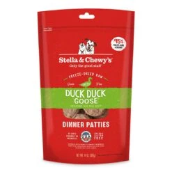 Stella & Chewy's Raw Dinners Freeze-Dried Dog Food -Pet Sales Store 14oz Duck