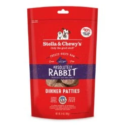 Stella & Chewy's Raw Dinners Freeze-Dried Dog Food -Pet Sales Store 14oz Rabbit