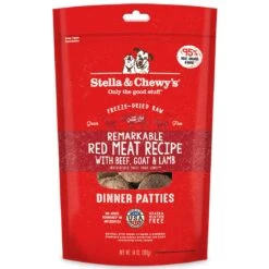Stella & Chewy's Raw Dinners Freeze-Dried Dog Food -Pet Sales Store 14oz RedMeat