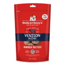 Stella & Chewy's Raw Dinners Freeze-Dried Dog Food -Pet Sales Store 14oz Venison