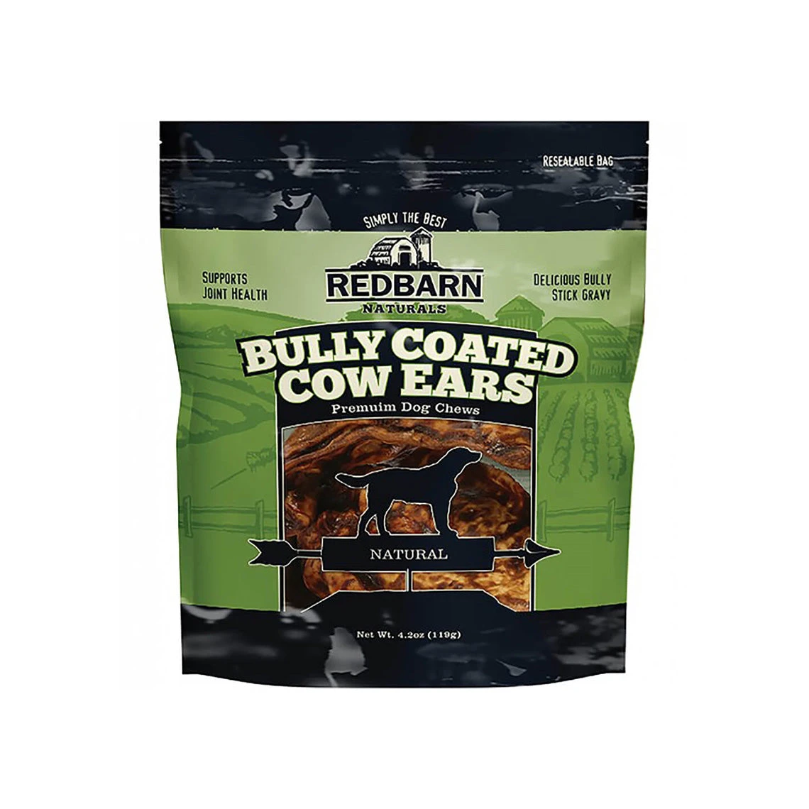 Redbarn Naturals Bully Coated Cow Ears 1 Redbarn Naturals Bully Coated Cow Ears