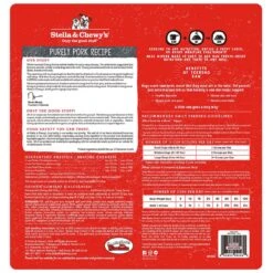 Stella & Chewy's Freeze-Dried Meal Mixers Dog Food Toppers -Pet Sales Store 18 oz. FD Meal Mixers PurelyPork