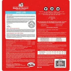 Stella & Chewy's Freeze-Dried Meal Mixers Dog Food Toppers -Pet Sales Store 3.5 oz. FD Meal Mixers Dandy Lamb 01