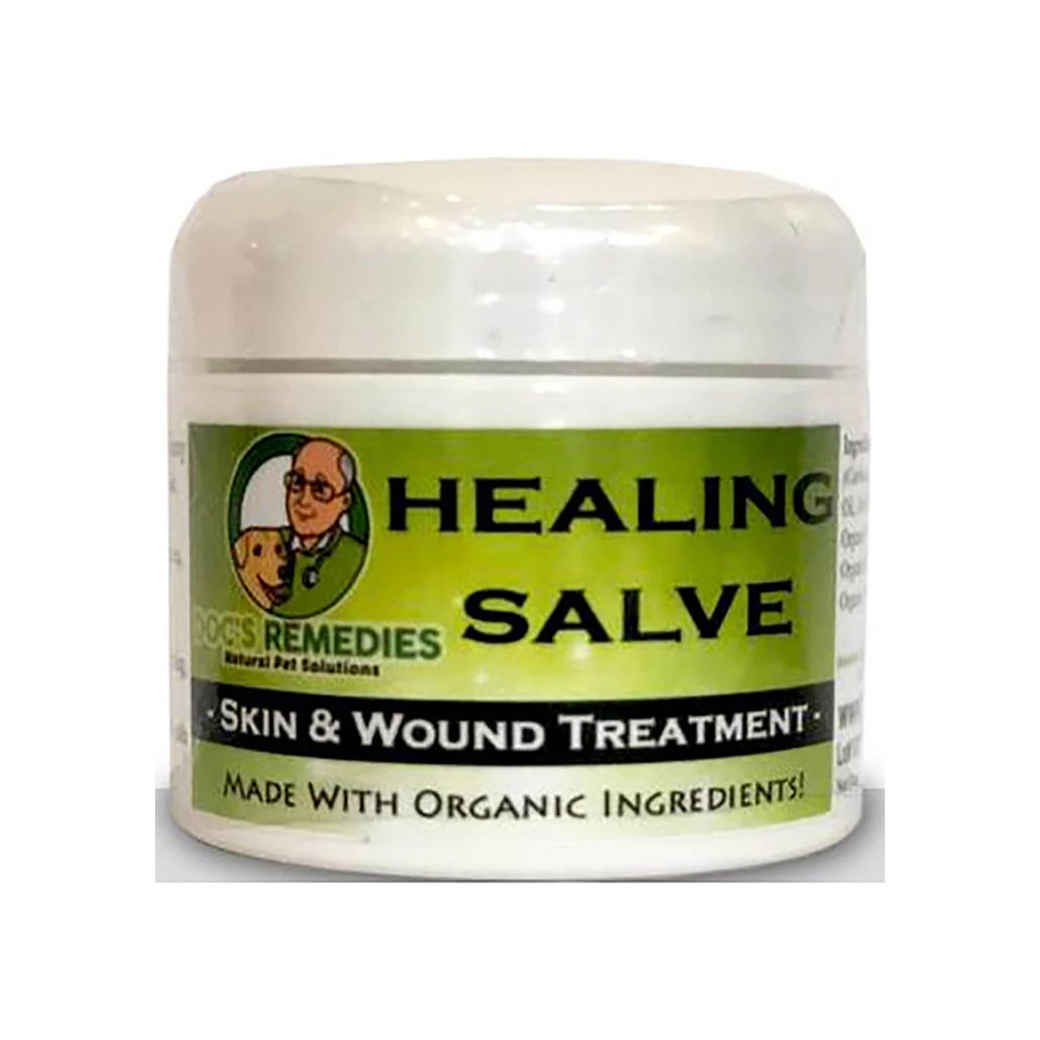 Doc's Remedies Natural Pet Solutions Organic Healing Salve Skin & Wound Treatment For Dogs & Cats 1 Doc's Remedies Natural Pet Solutions Organic Healing Salve Skin & Wound Treatment For Dogs & Cats