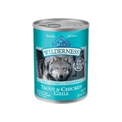 Blue Buffalo Wilderness Grain-Free Wet Canned Dog Food -Pet Sales Store 413120 1000