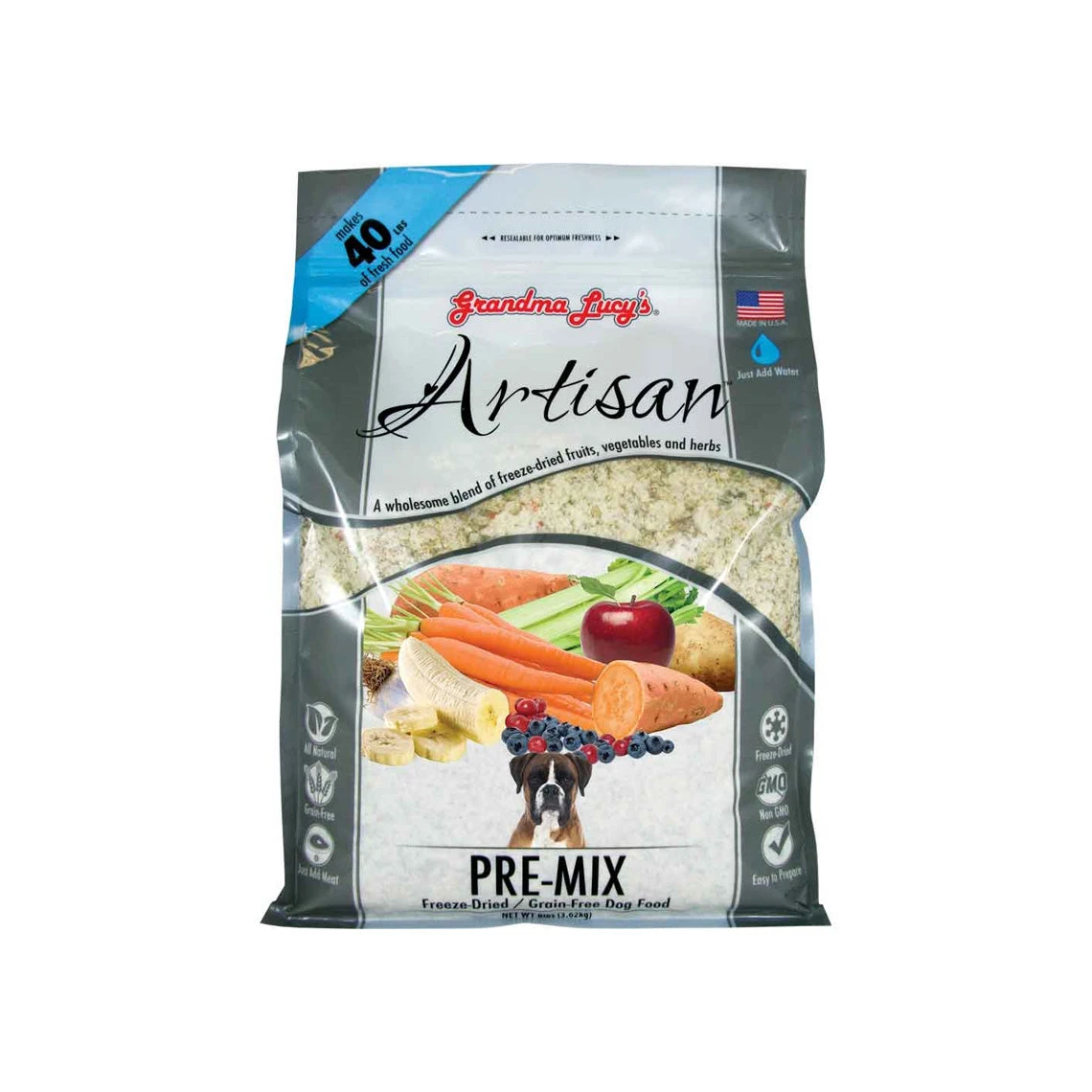 Grandma Lucy's Grain Free Freeze Dried Pre-Mix Dog Food 1 Grandma Lucy's Grain Free Freeze Dried Pre-Mix Dog Food