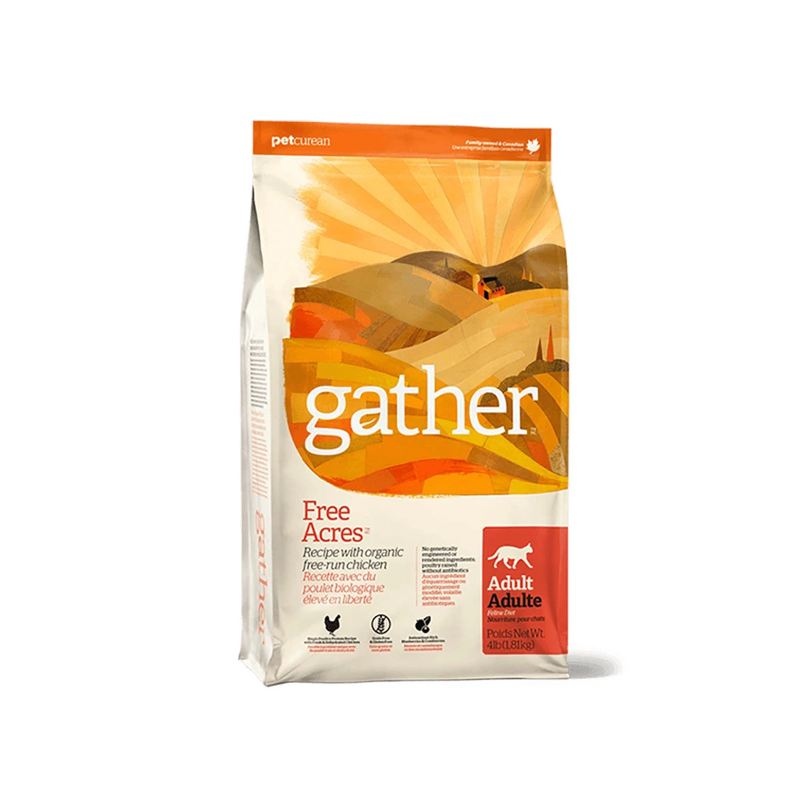 Petcurean Gather Grain Free Dry Cat Food 1 Petcurean Gather Grain Free Dry Cat Food