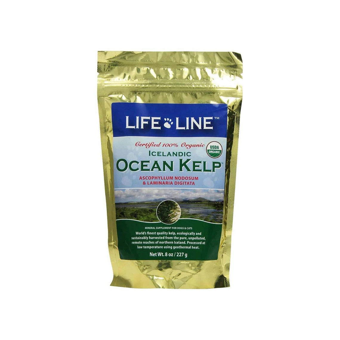 Life Line Pet Nutrition Organic Ocean Kelp 8 Oz 1 Life Line Pet Nutrition Organic Ocean Kelp 8 Oz