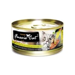 Fussie Cat Shredded Meat Canned Cat Food 12 Fussie Cat Shredded Meat Canned Cat Food -Pet Sales Store 610016 1000