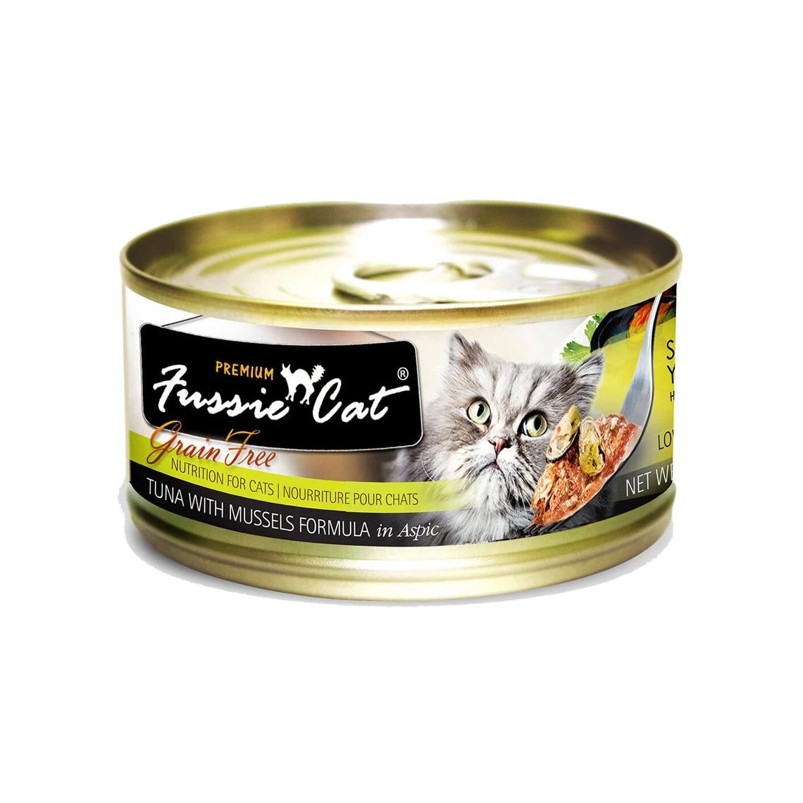 Fussie Cat Shredded Meat Canned Cat Food 4 Fussie Cat Shredded Meat Canned Cat Food - Image 4