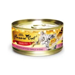 Fussie Cat Gold Label Grain Free Shredded Canned Cat Food -Pet Sales Store 610029 1000