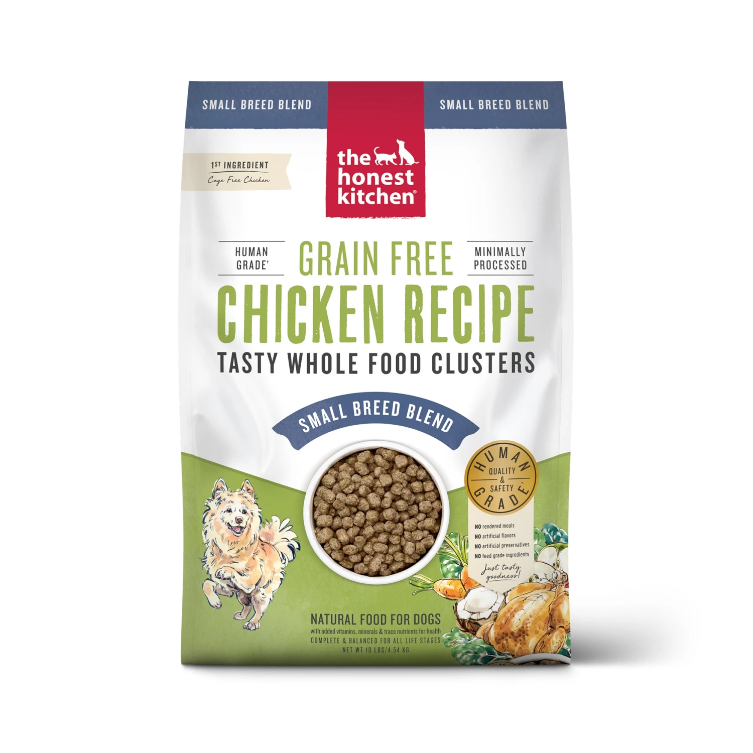 The Honest Kitchen Whole Grain Food Clusters Dog Food Small Breed 3 The Honest Kitchen Whole Grain Food Clusters Dog Food Small Breed - Image 3