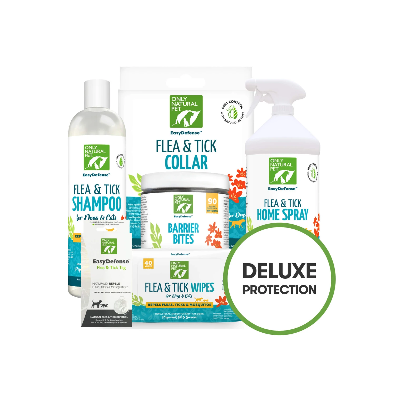 Only Natural Pet Flea & Tick Complete Protection Kit For Dogs 1 Only Natural Pet Flea & Tick Complete Protection Kit For Dogs