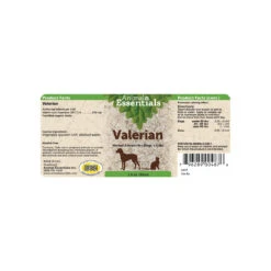 Animal Essentials Valerian Calming Herbal Extract Liquid For Dogs & Cats -Pet Sales Store AnimalEssentialsValerianLabel