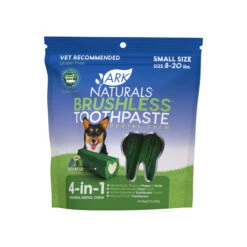 Ark Naturals Brushless Toothpaste Dental Chews For Dogs -Pet Sales Store ArkNaturalsBrushlessToothpasteSmall