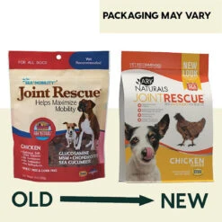 Ark Naturals Sea Mobility Joint Rescue Glucosamine Jerky Dog Treats -Pet Sales Store ArkNaturalsJointRescueChickenBagOldtoNew