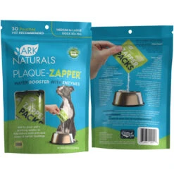 Ark Naturals Plaque-Zapper Dental Chews For Dogs & Cats 12 Ark Naturals Plaque-Zapper Dental Chews For Dogs & Cats -Pet Sales Store ArkNaturalsPlaque ZapperMediumtoLargeFront Back
