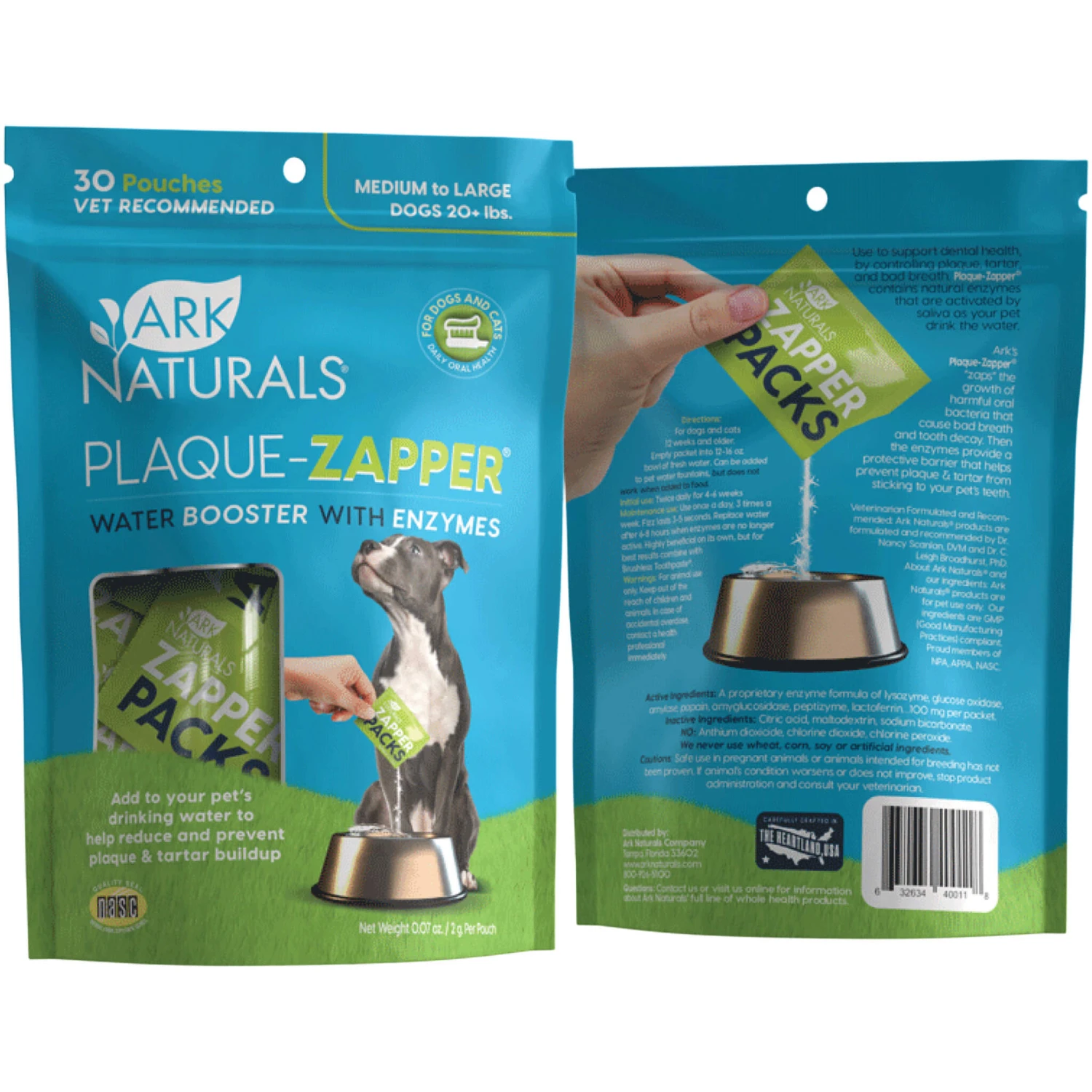 Ark Naturals Plaque-Zapper Dental Chews For Dogs & Cats 6 Ark Naturals Plaque-Zapper Dental Chews For Dogs & Cats - Image 6
