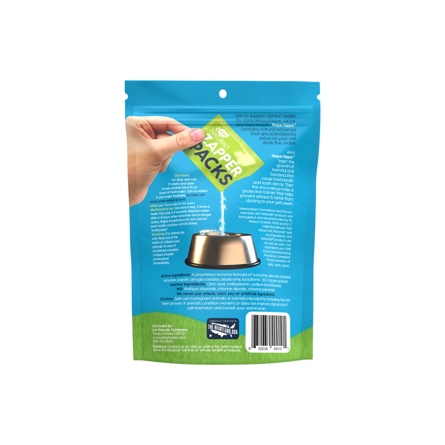 Ark Naturals Plaque-Zapper Dental Chews For Dogs & Cats 2 Ark Naturals Plaque-Zapper Dental Chews For Dogs & Cats - Image 2