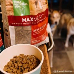 Only Natural Pet MaxMeat Beef Recipe Air-Dried Complete & Balanced Dog Food And Topper -Pet Sales Store BF6A8295 Enhanced NR