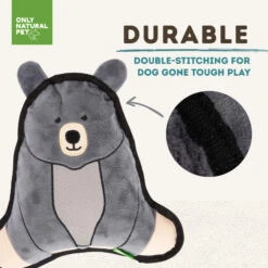 Only Natural Pet Mountain Friends Recycled Plush Dog Toys -Pet Sales Store BeatricetheBearMountainFriendsPlushDogToyDurable