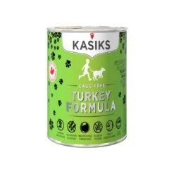 KASIKS Grain-Free Veterinarian Formulated Canned Pate Dog Food -Pet Sales Store Cage Free Turkey Canned Dog Food