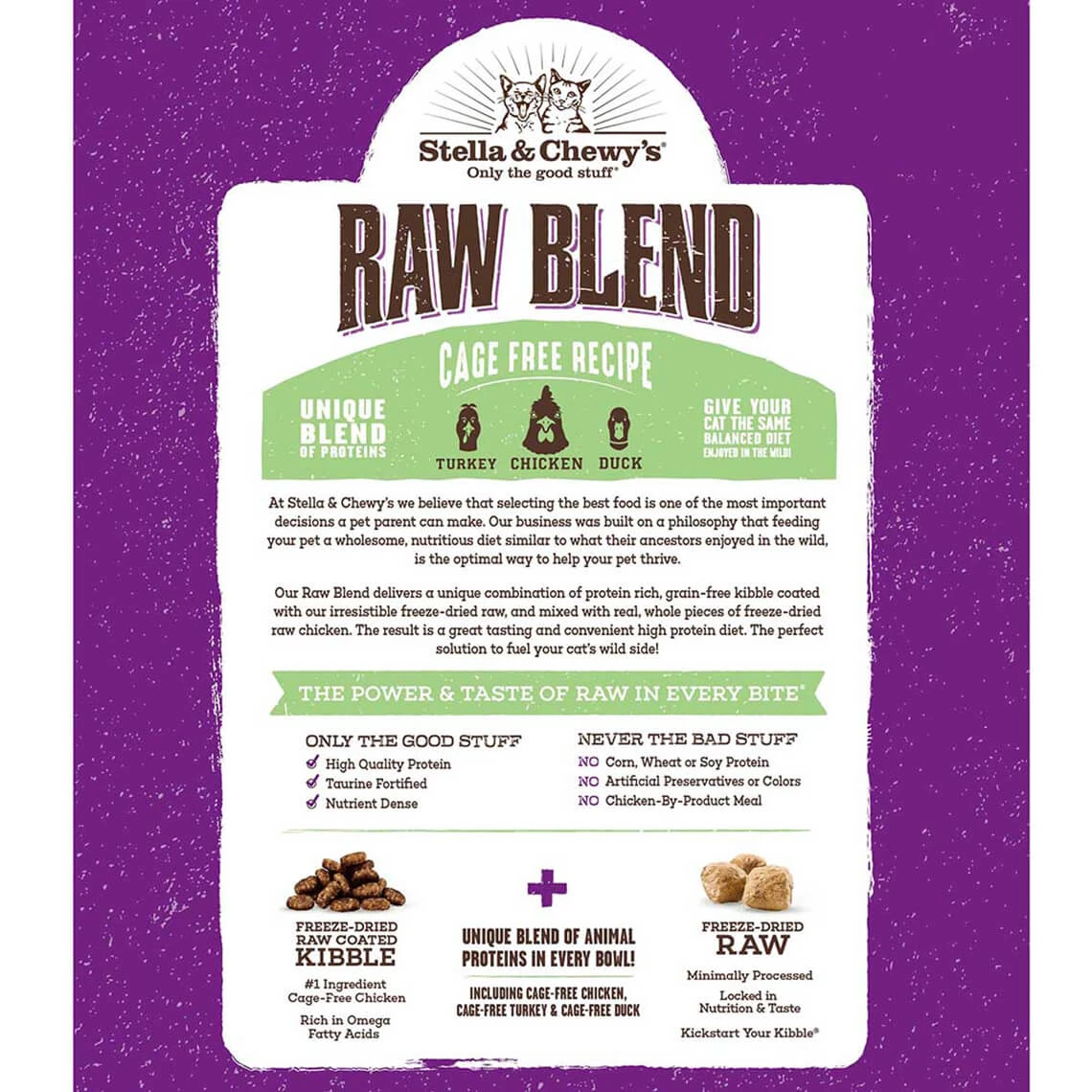Stella & Chewy's Raw Blend Dry Cat Food 2 Stella & Chewy's Raw Blend Dry Cat Food - Image 2