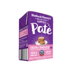 Stella & Chewy's Purrfect Pate Wet Cat Food Case Of 12 -Pet Sales Store Cat Pate Wet ChickSalmon