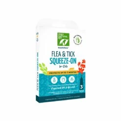 Only Natural Pet Flea & Tick Starter Kits For Cats -Pet Sales Store Cat Squeeze On Box Left Angle 1400x1400 6f4c90e0 37dc 47d7 9761 f514f078d700