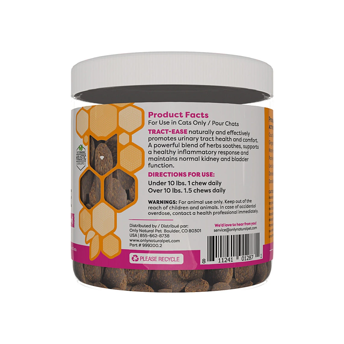 Only Natural Pet Urinary Tract-Ease Kidney & Bladder Support For Cats 3 Only Natural Pet Urinary Tract-Ease Kidney & Bladder Support For Cats - Image 3