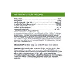 Only Natural Pet Complete Gut Health Complex Probiotics & Digestive Enzymes For Dogs & Cats -Pet Sales Store Complete Gut Health Ingredients