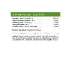 Only Natural Pet Cranberry Wellness Extract Supplement For Dogs & Cats 13 Only Natural Pet Cranberry Wellness Extract Supplement For Dogs & Cats -Pet Sales Store Cranberry Wellness Ingredients