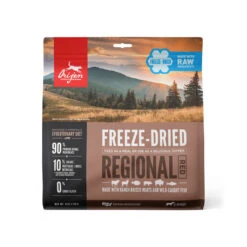 Orijen Grain-Free Freeze-Dried Dog Food 17 Orijen Grain-Free Freeze-Dried Dog Food -Pet Sales Store DS ORIJEN Dog Freeze Dried Food Regional Red Front 6oz 1