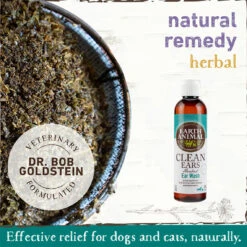 Earth Animal Herbal Topical Remedies Clean Ears Wash For Dogs 7 Earth Animal Herbal Topical Remedies Clean Ears Wash For Dogs -Pet Sales Store EarthAnimal CleanEars Alt1