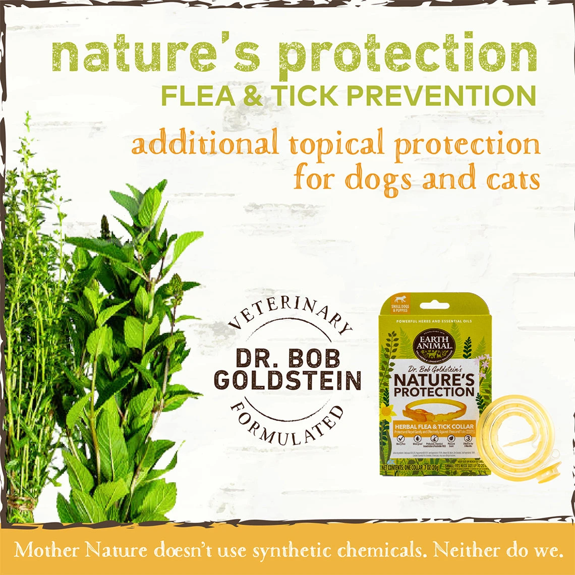 Earth Animal Nature's Protection Flea & Tick Collar For Dogs 3 Earth Animal Nature's Protection Flea & Tick Collar For Dogs - Image 3