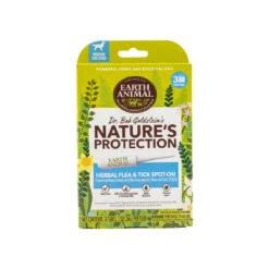 Earth Animal Nature's Protection Flea & Tick Spot On For Dogs -Pet Sales Store EarthAnimal SpotOnMD 853965006965 MAIN