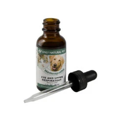 Only Natural Pet Eye & Upper Respiratory Homeopathic Remedy For Dogs & Cats -Pet Sales Store Eye Upper Respiratory Homeopathic Bottle w Dropper