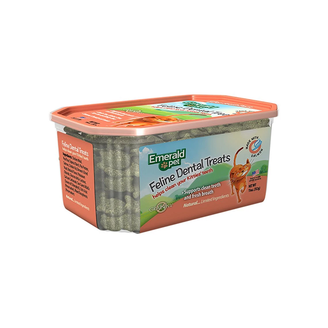 Emerald Pet Grain-Free Dental Treats For Cats 4 Emerald Pet Grain-Free Dental Treats For Cats - Image 4