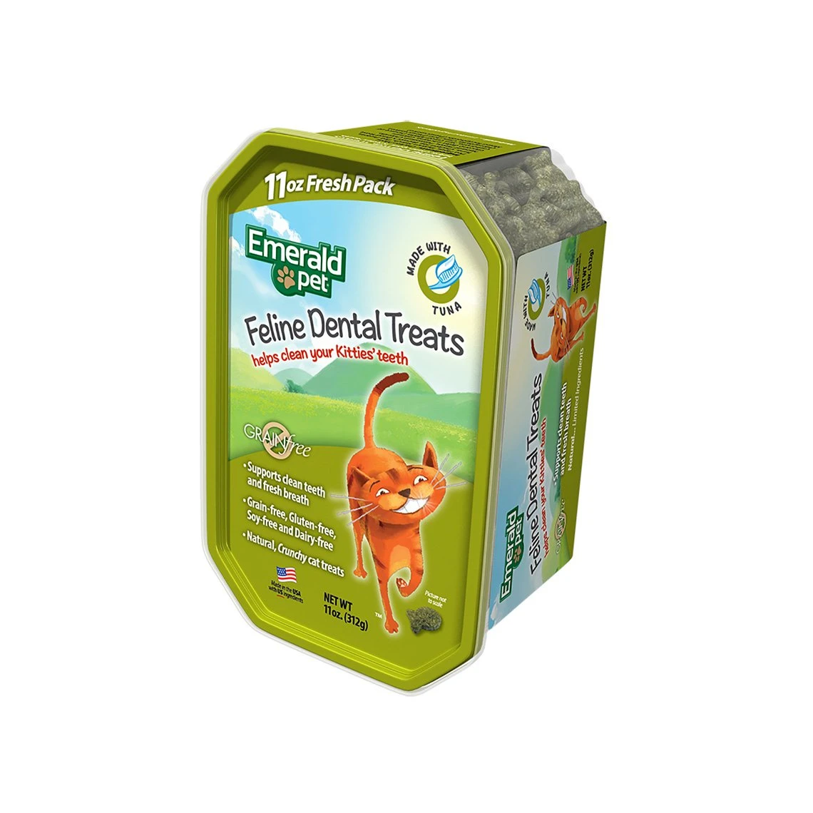 Emerald Pet Grain-Free Dental Treats For Cats 5 Emerald Pet Grain-Free Dental Treats For Cats - Image 5