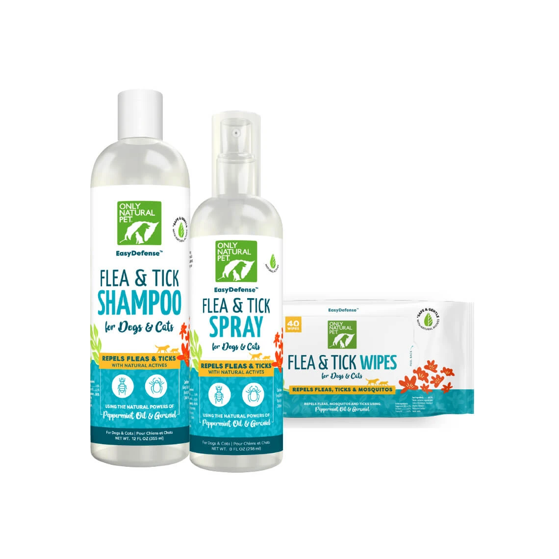 Only Natural Pet Flea & Tick Grooming Kit For Dogs & Cats 2 Only Natural Pet Flea & Tick Grooming Kit For Dogs & Cats - Image 2