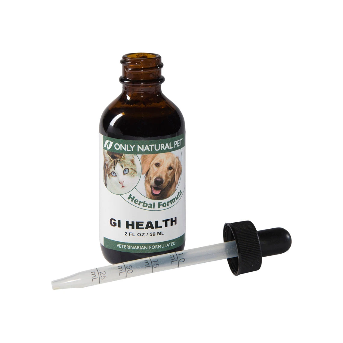 Only Natural Pet GI Health Herbal Liquid Formula Digestive Supplement For Dogs & Cats 2 Only Natural Pet GI Health Herbal Liquid Formula Digestive Supplement For Dogs & Cats - Image 2