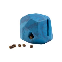 Ruffwear Gnawt-A-Rock Dog Toy -Pet Sales Store Gnawt A Rock BluePool HoleTreats