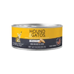 Hound & Gatos Canned Cat Food -Pet Sales Store HG CatCan ChickenChickenLiver rgb