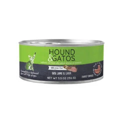 Hound & Gatos Canned Cat Food -Pet Sales Store HG CatCan Lamb rgb