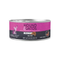 Hound & Gatos Canned Cat Food -Pet Sales Store HG CatCan Pork rgb