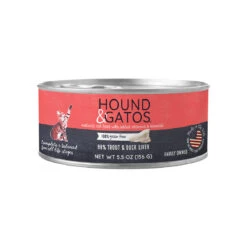 Hound & Gatos Canned Cat Food -Pet Sales Store HG CatCan Trout rgb